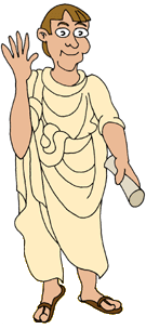 Roman Man in his Toga -  Nash Ford Publishing