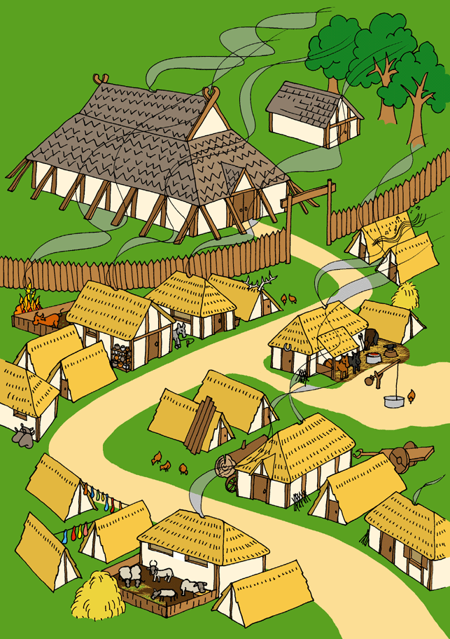 An Anglo-Saxon village, full of tradesmen & craftsmen -  Nash Ford Publishing