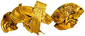 Staffordshire Hoard Eagles & Fish Plaque: from the Portable Antiquities Fickr Page -  Birmingham Museum and Art Gallery, used under a Creative Commons Attribution Licence