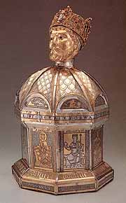 St. Oswald's supposed Head-Shrine at Hildesheim (Germany)